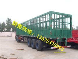 仓栏式半挂车选购指南 从鹅颈式到超轻型，如何选择并匹配牵引车？