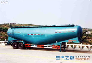 鲁峰牌ST9240GFLA型粉粒物料运输半挂车 高效运输的可靠伙伴